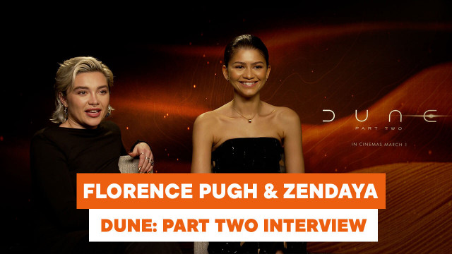 Florence Pugh Zendaya on Dune Part Two their strong female characters and spice bags